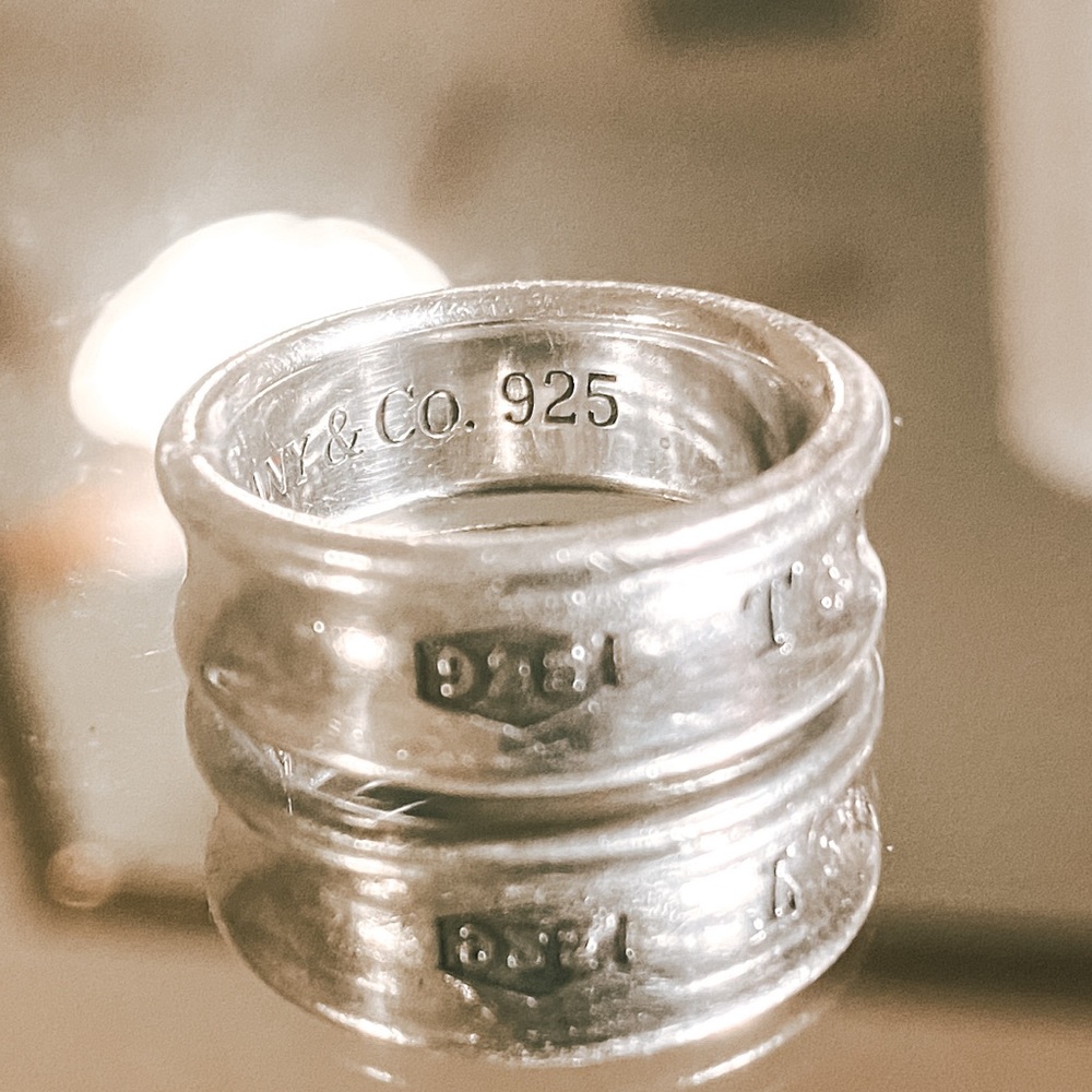 ⚡️SALE⚡️Tiffany & Co. 1837 Sterling Silver Ring - Picture 4 of 9